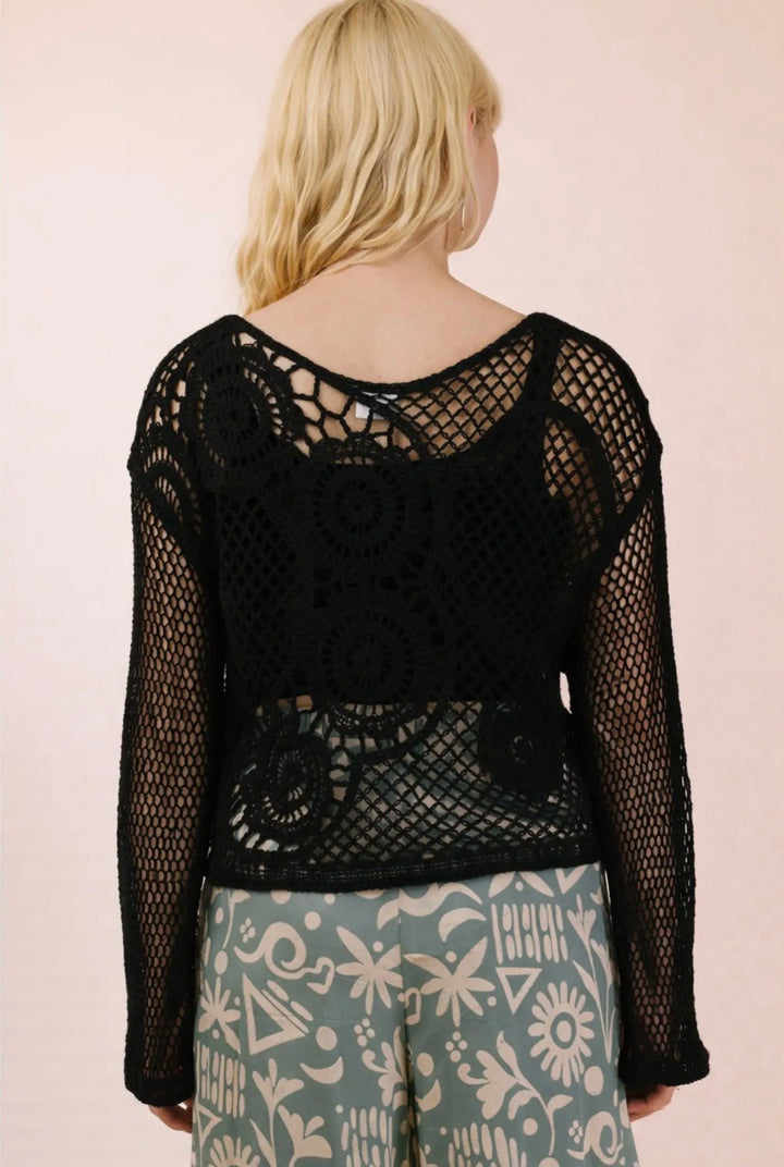 Rose Crochet Top