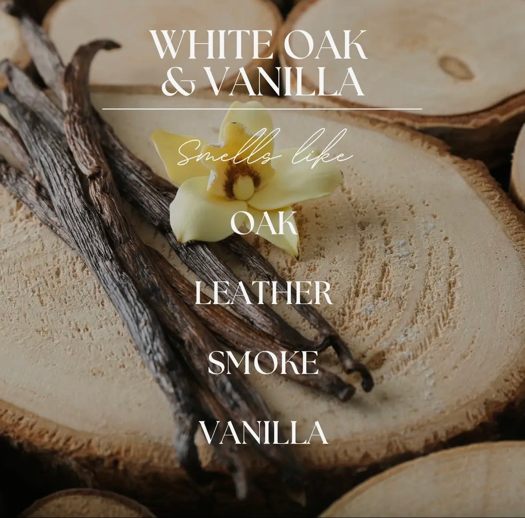 White Oak & Vanilla Candle