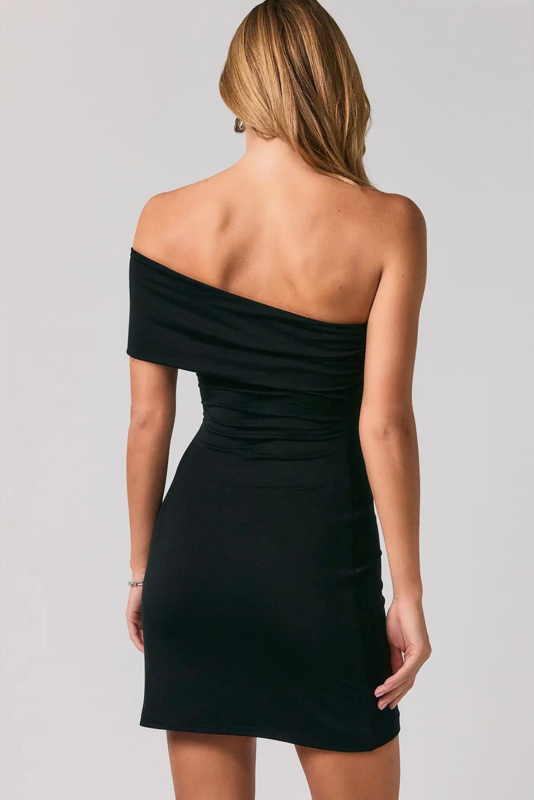 Off the shoulder mini