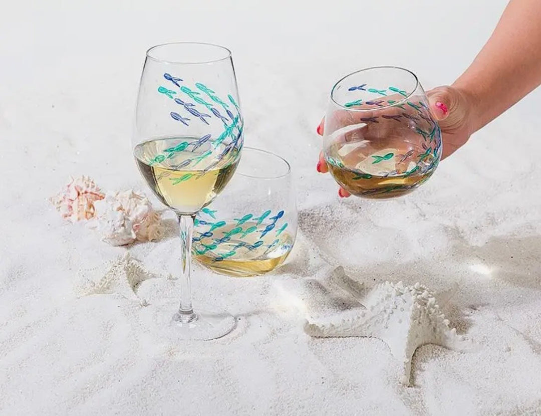 Plenty of fish glass
