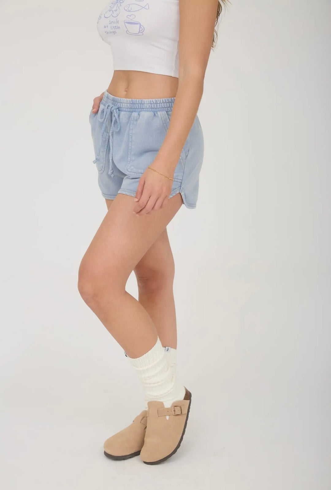 Acid Wash Shorts