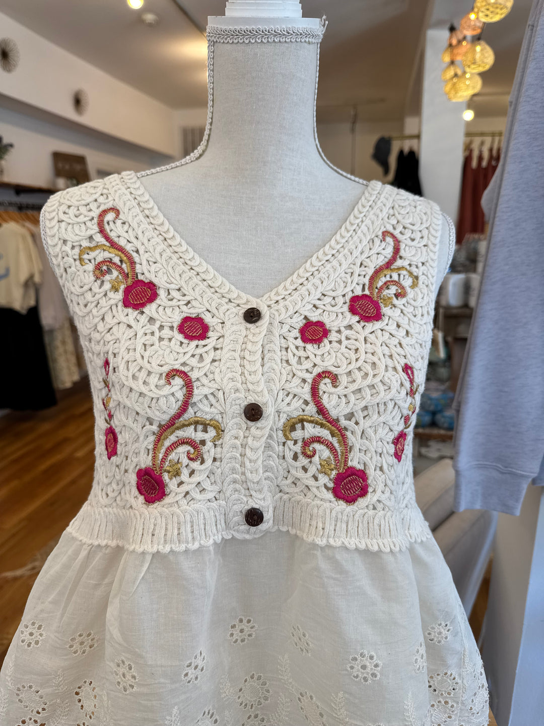 Paisley Peplum Blouse