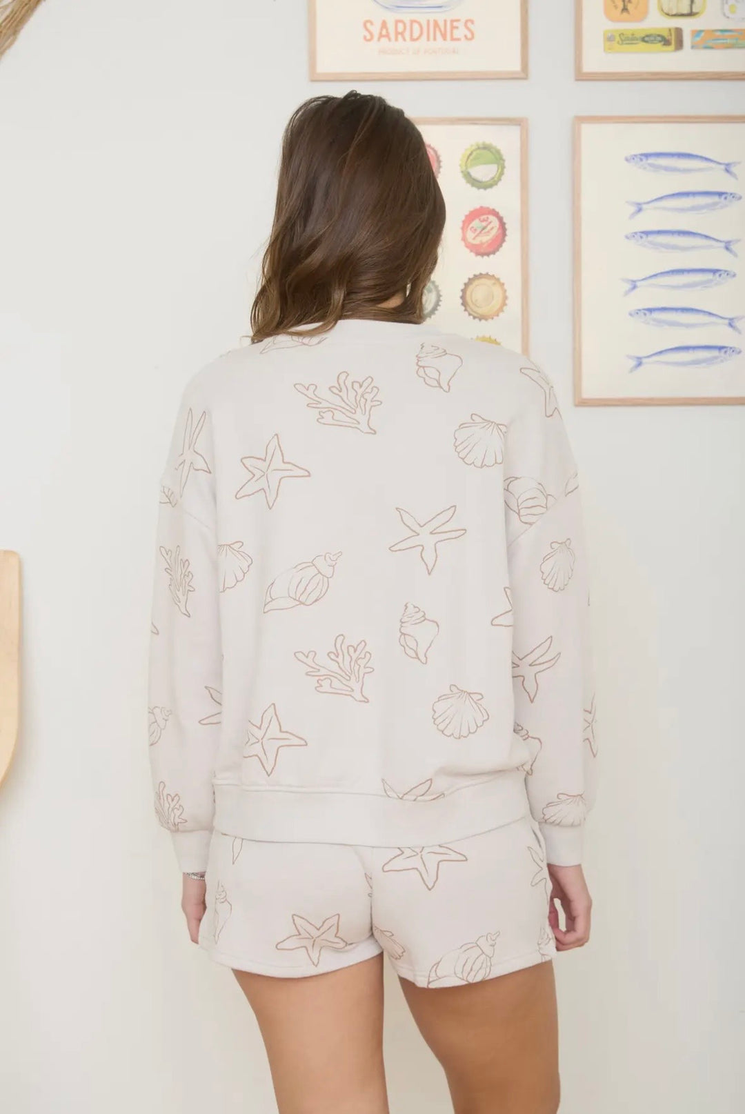 Seashell pullover