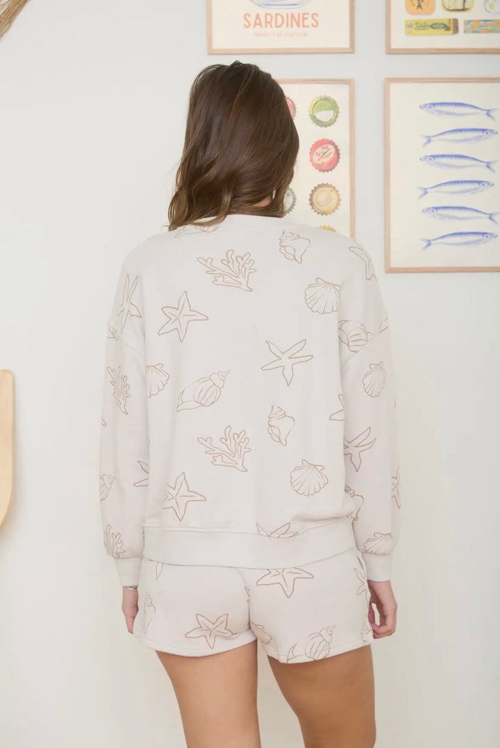 Seashell pullover