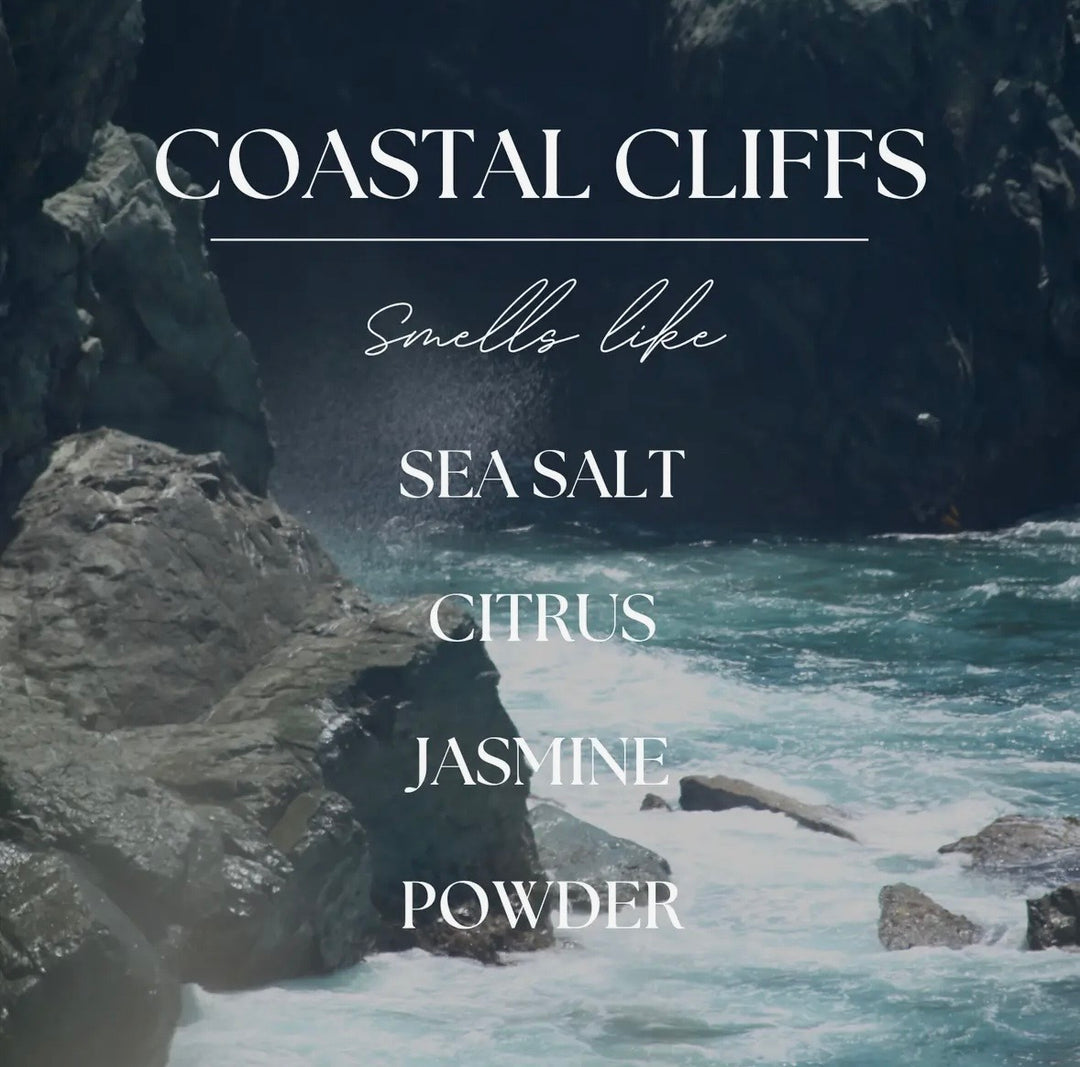 Coastal Cliffs Candle