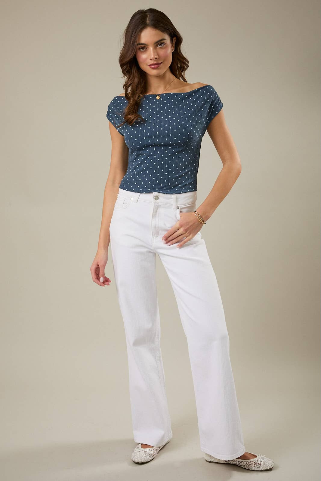 Polka Dot Top