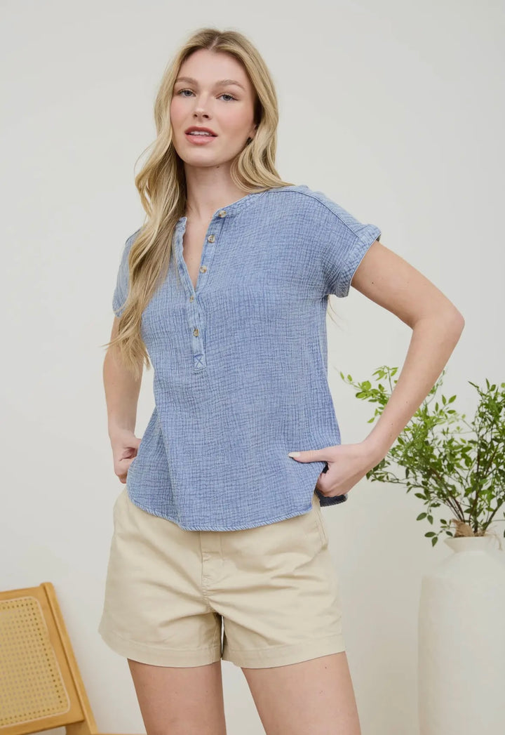 Chambray Blouse