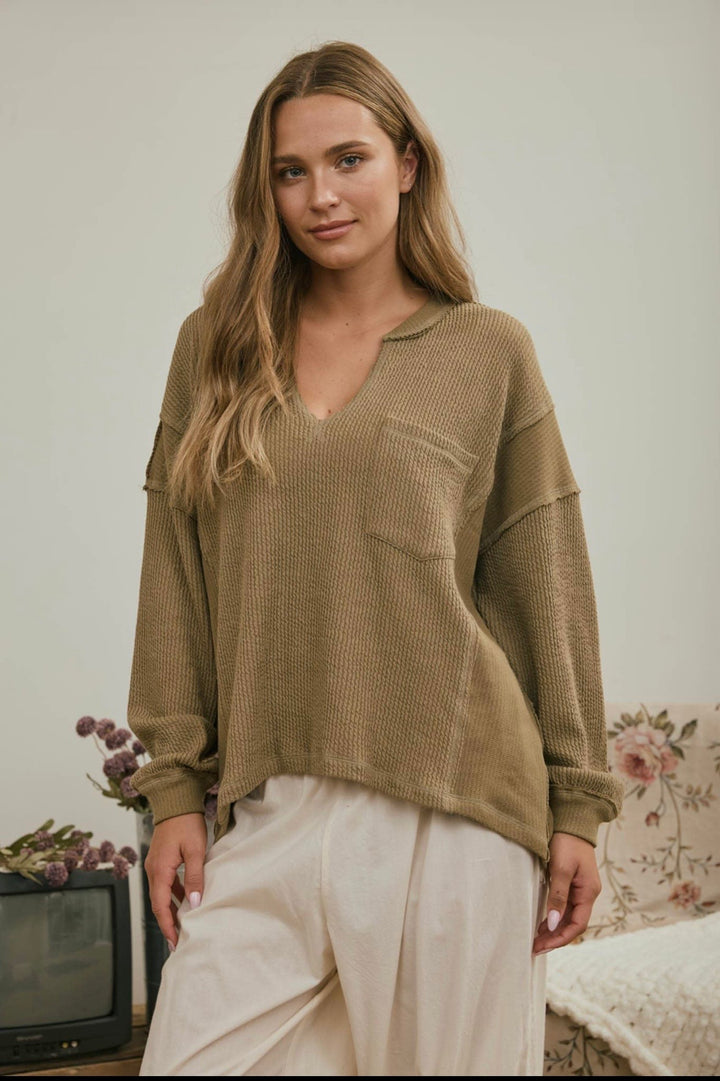 Raw Edge Top