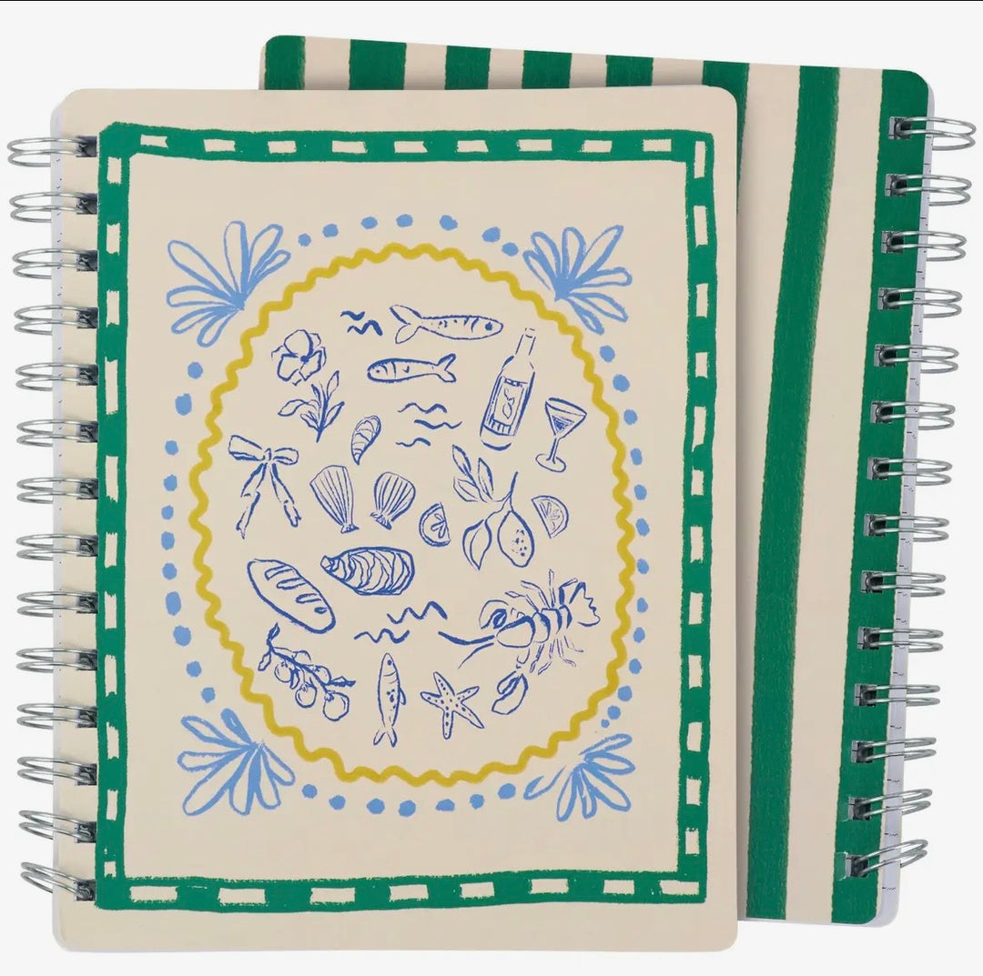 Italian Coast Spiral Notebook