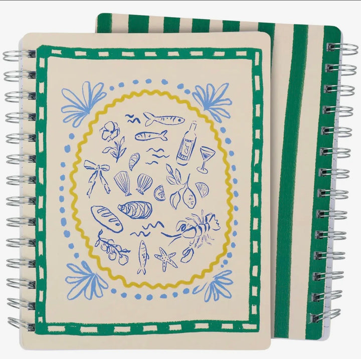 Italian Coast Spiral Notebook