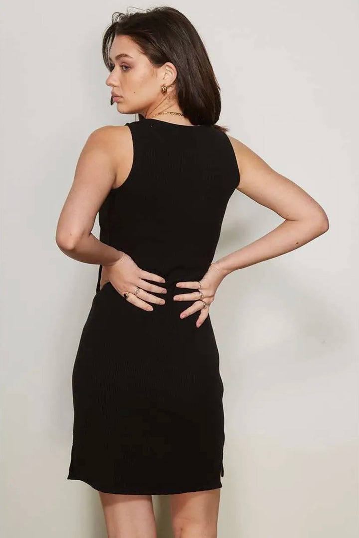 Black Knit Dress