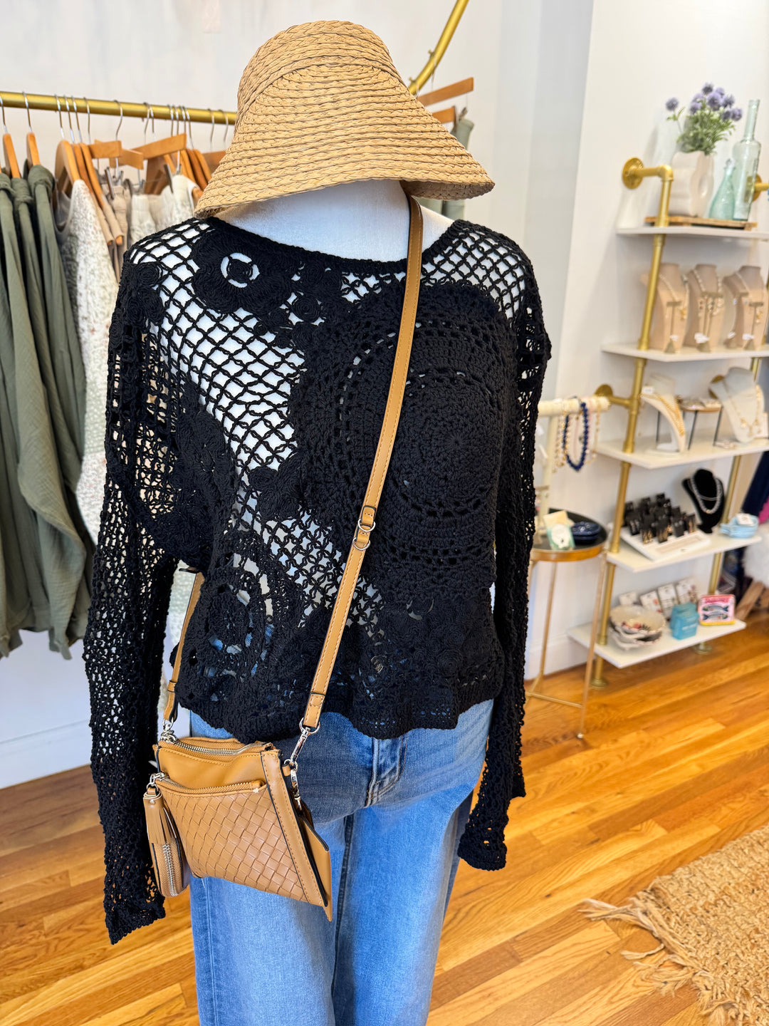 Rose Crochet Top