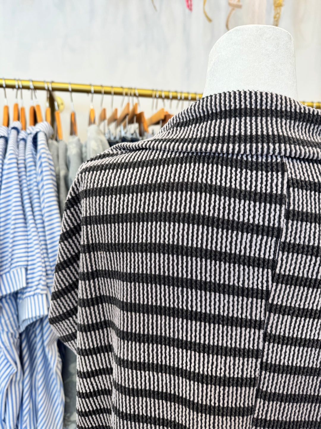 Smokey Stripe Top