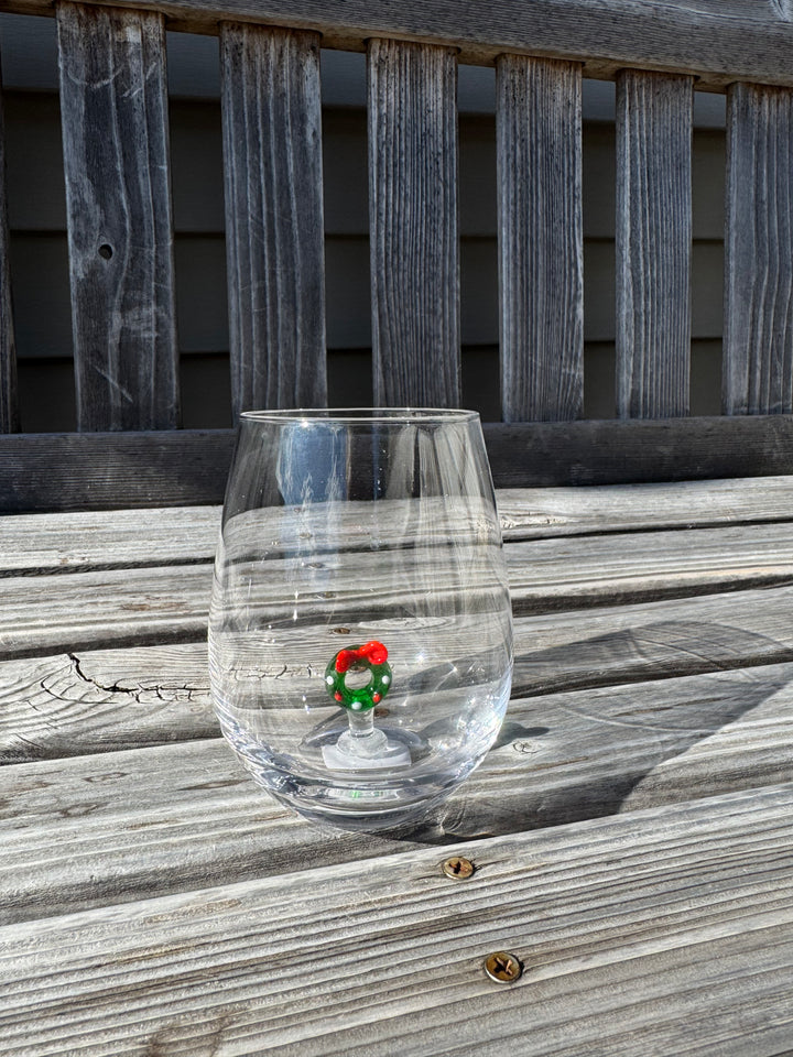 Wreath Glass