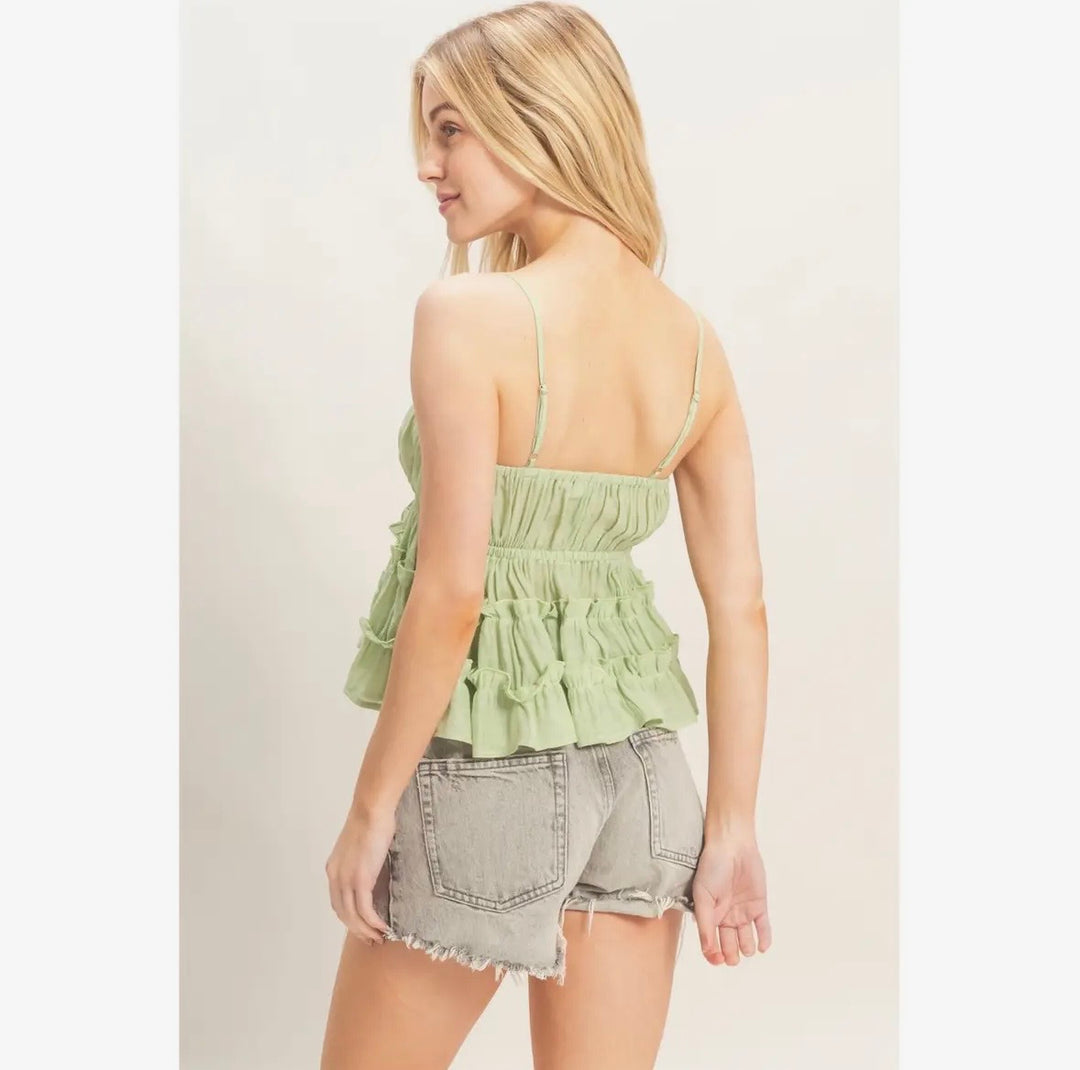 Ruffled Cami
