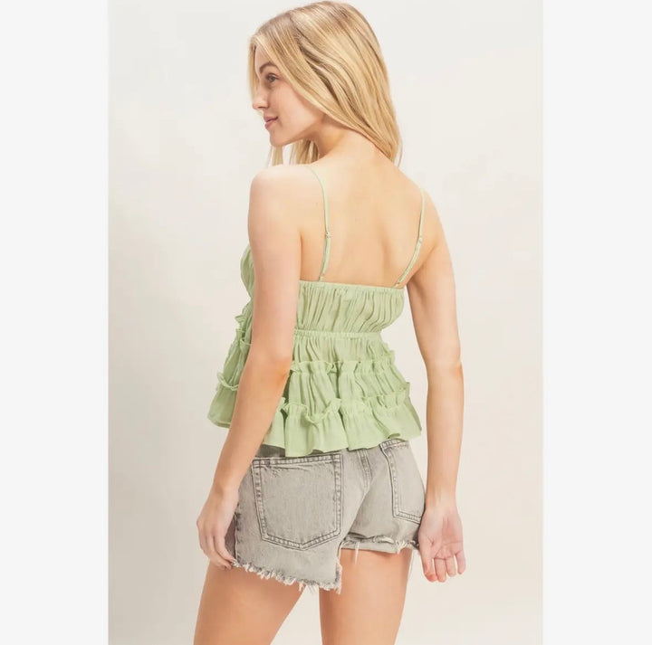 Ruffled Cami