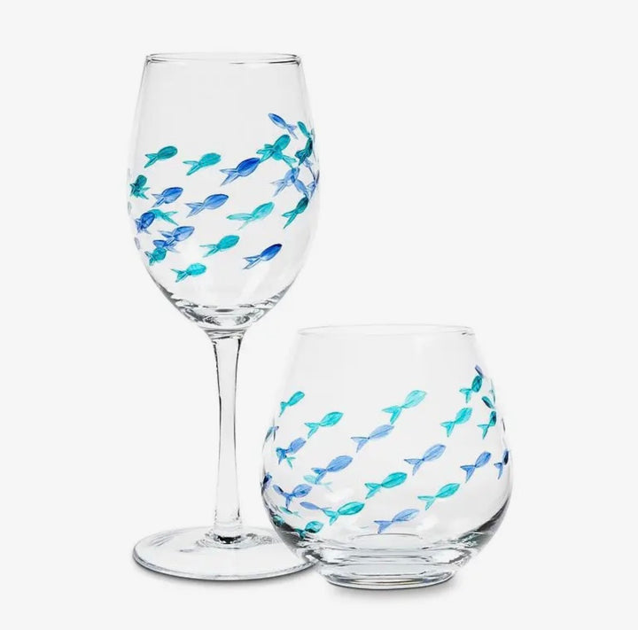 Plenty of fish glass