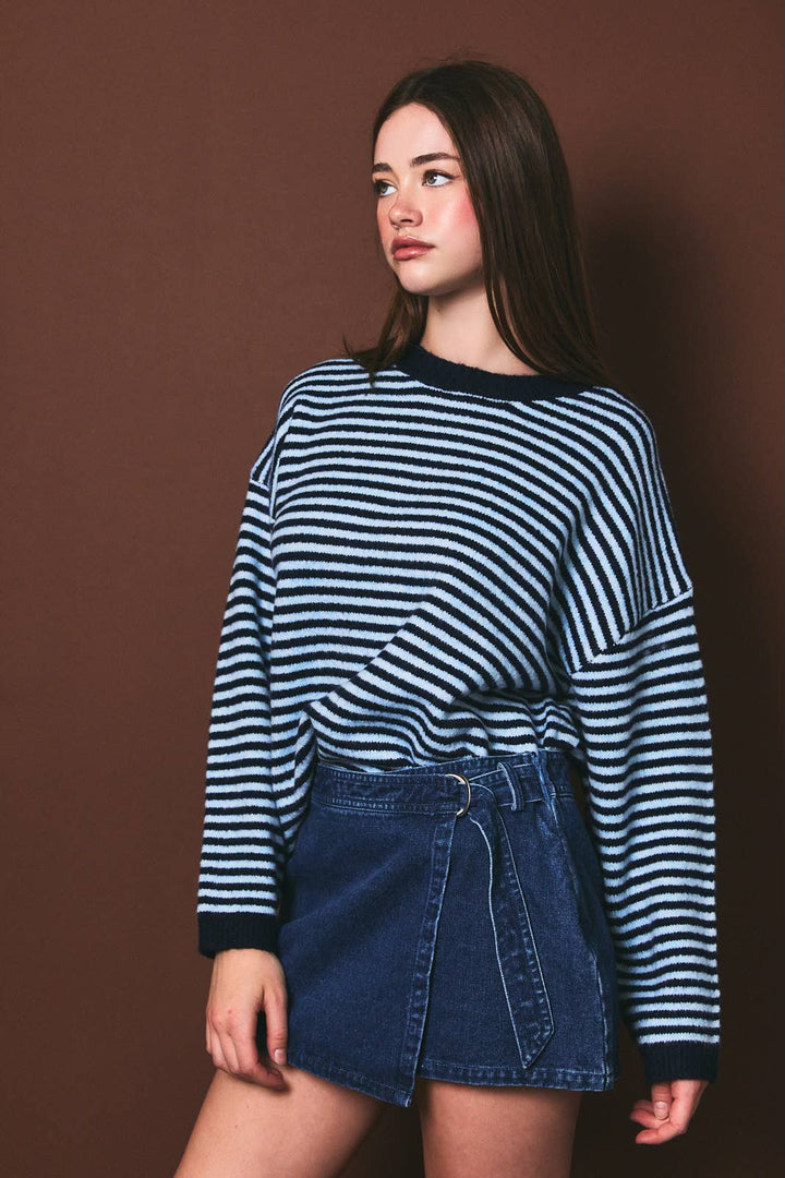 Bluebell Stripe Sweater