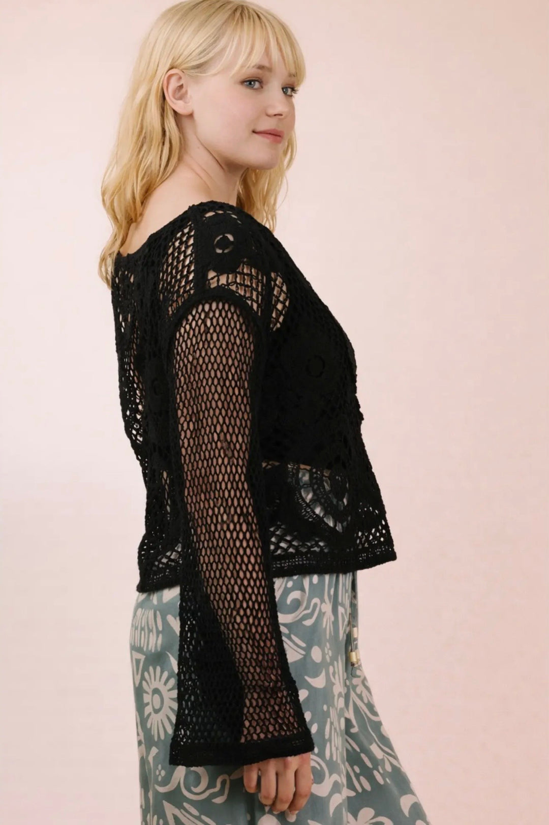 Rose Crochet Top