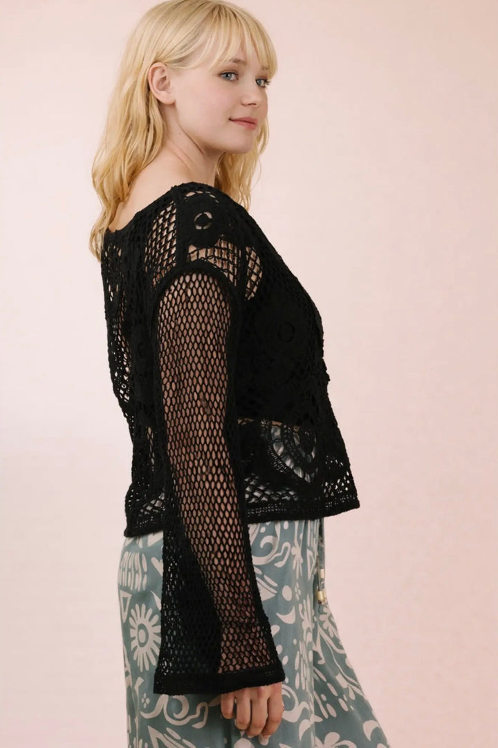 Rose Crochet Top