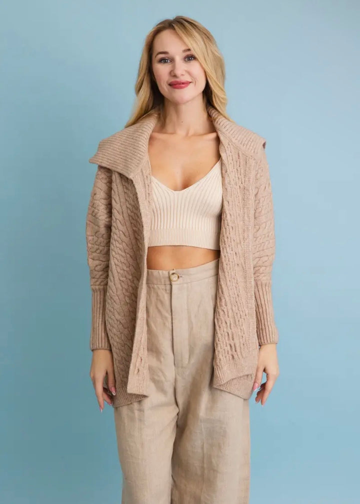 Cable Knit Cardigan