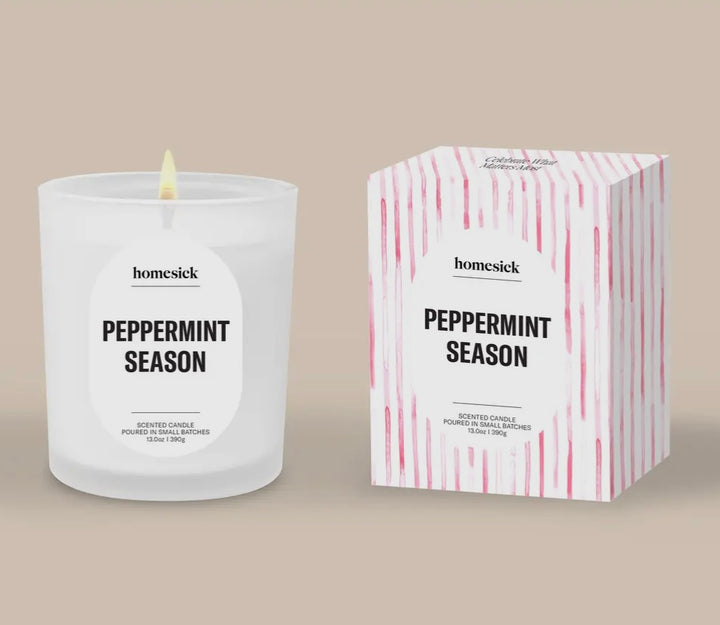 Peppermint Season Candle