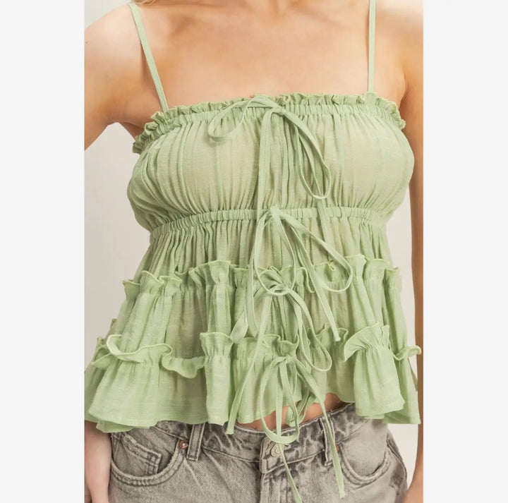 Ruffled Cami
