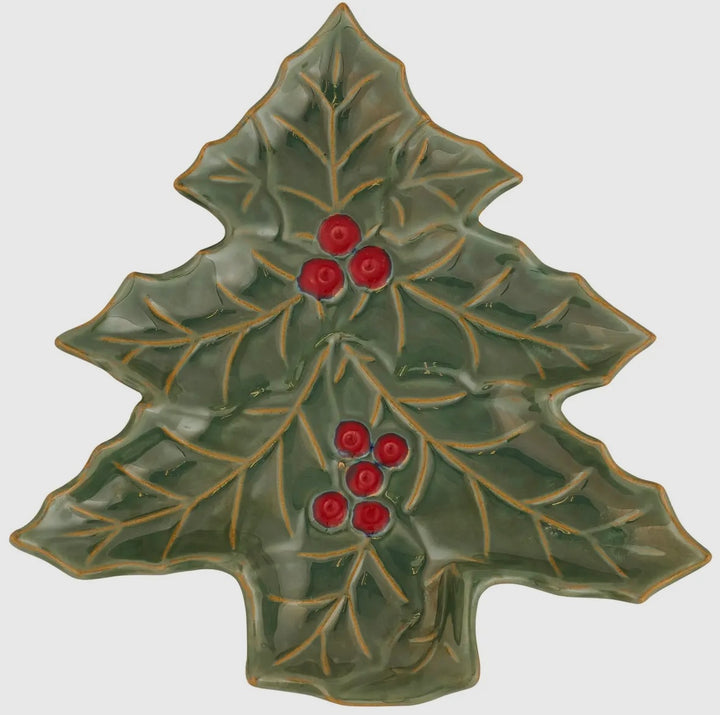 Holly Tree Plate