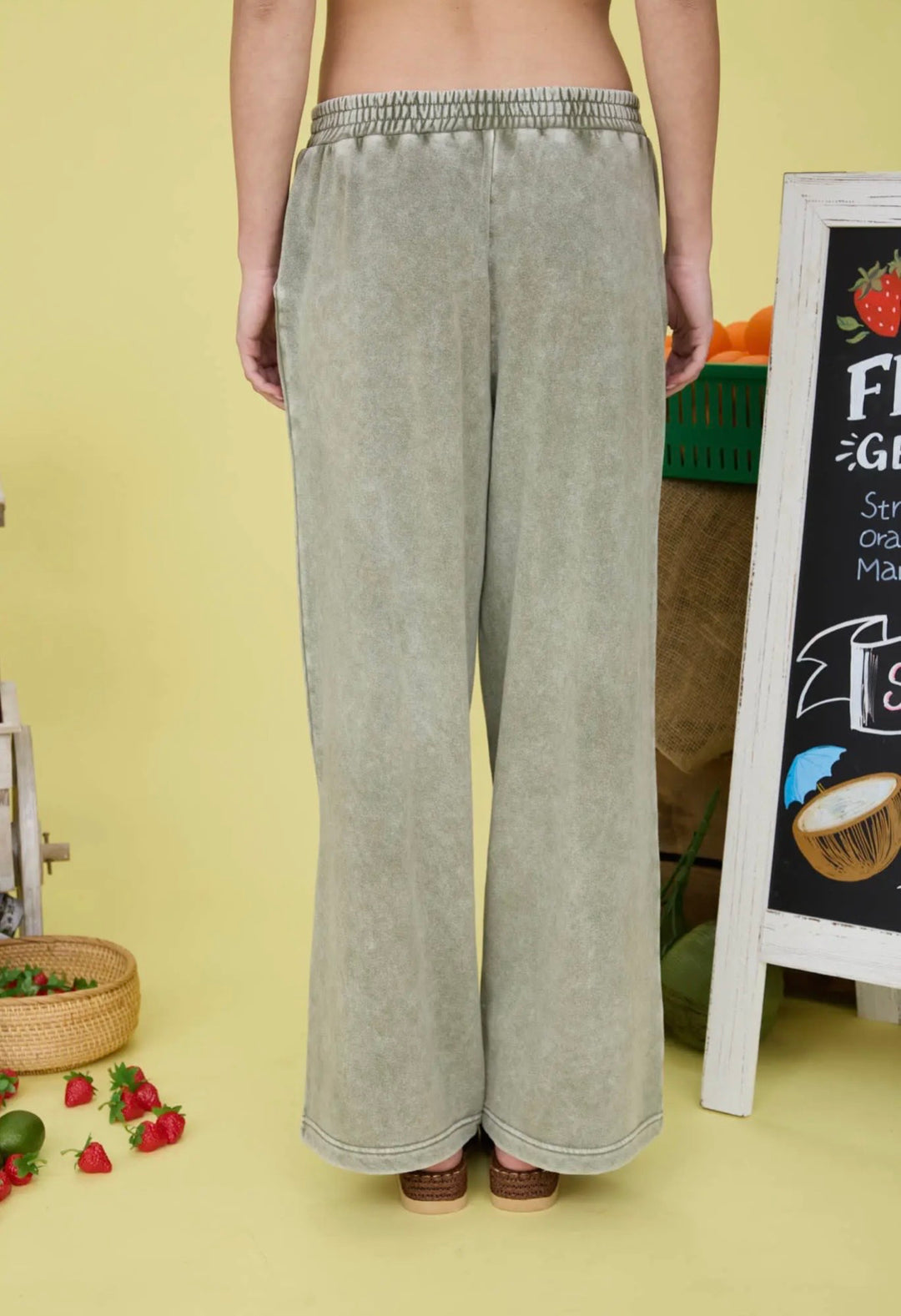 Misty Olive Sweats