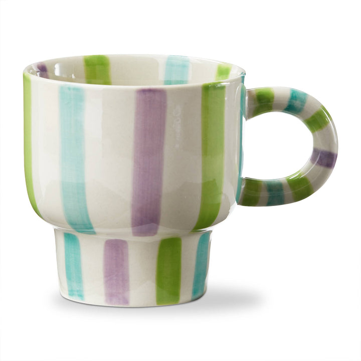 Ava stripe mug