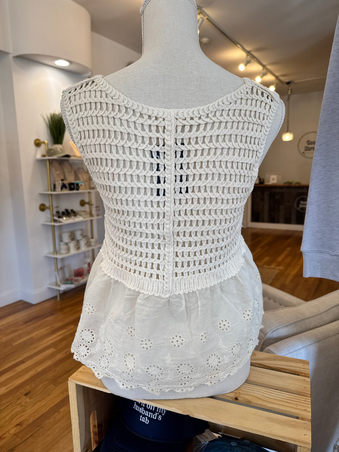 Paisley Peplum Blouse