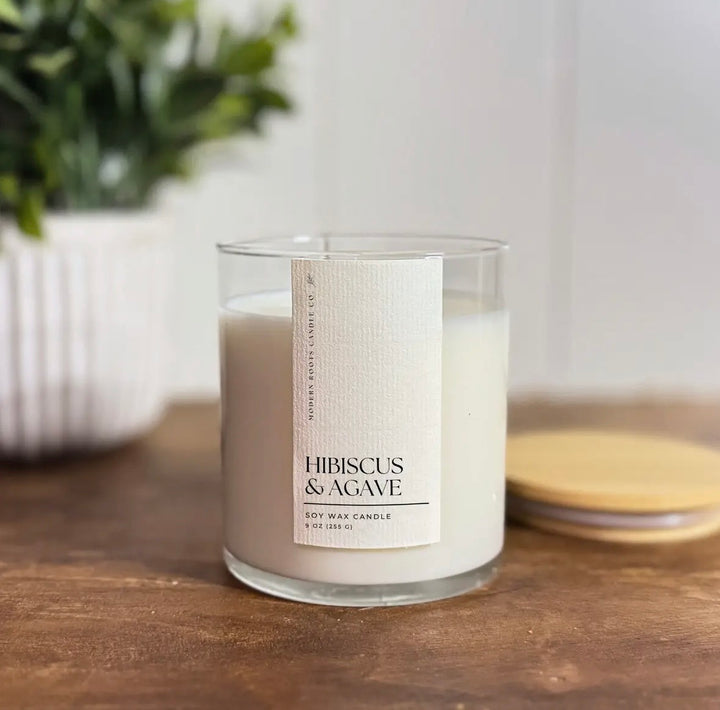 Hibiscus & Agave Candle