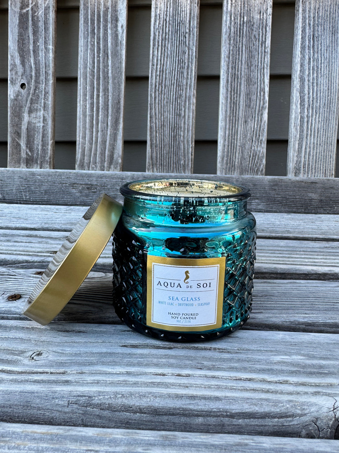 Sea Glass Candle