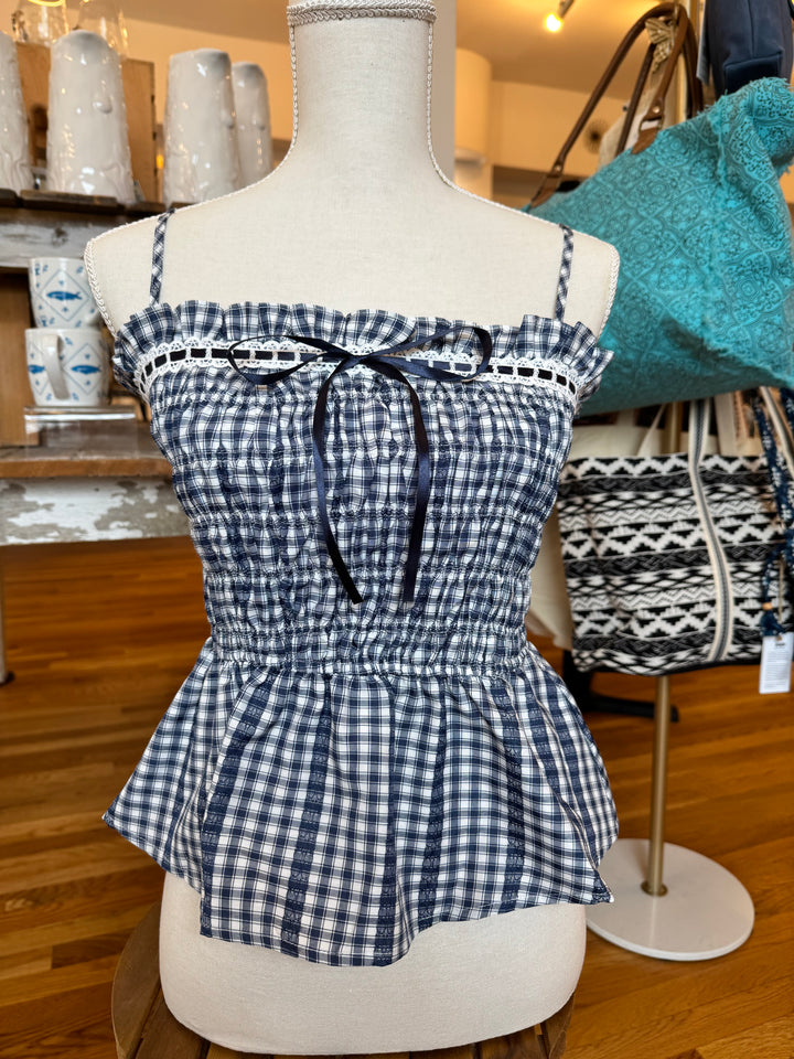 Gingham Tank