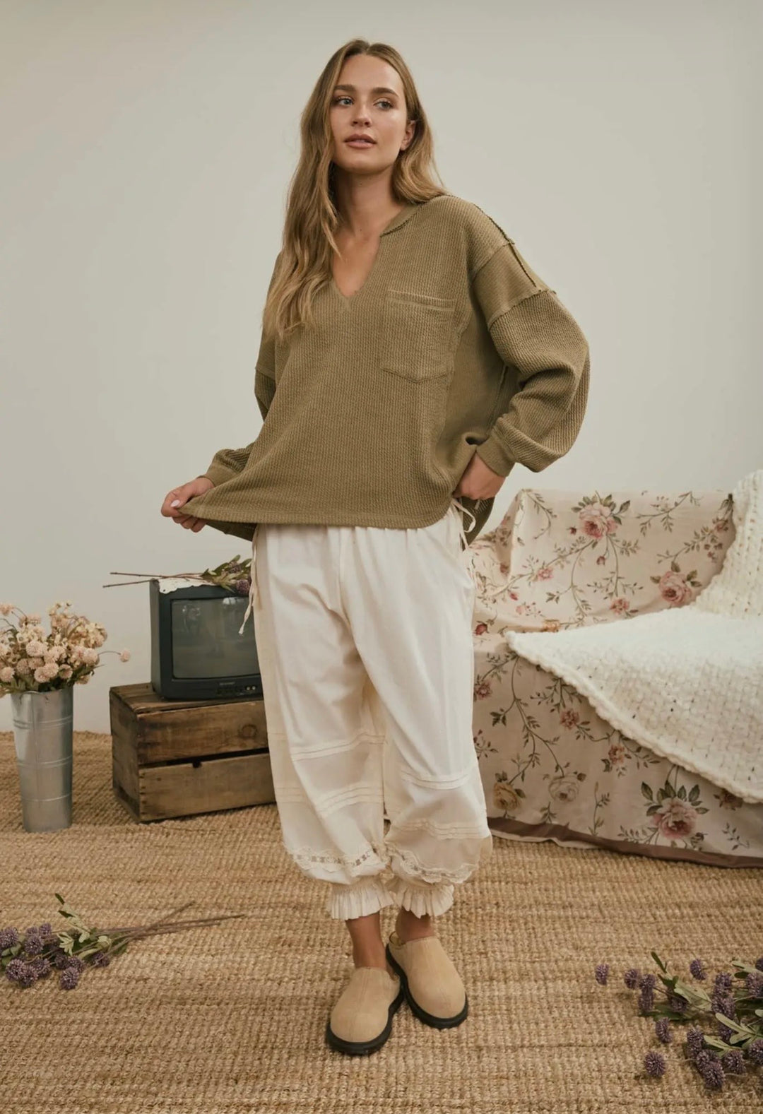 Raw Edge Top