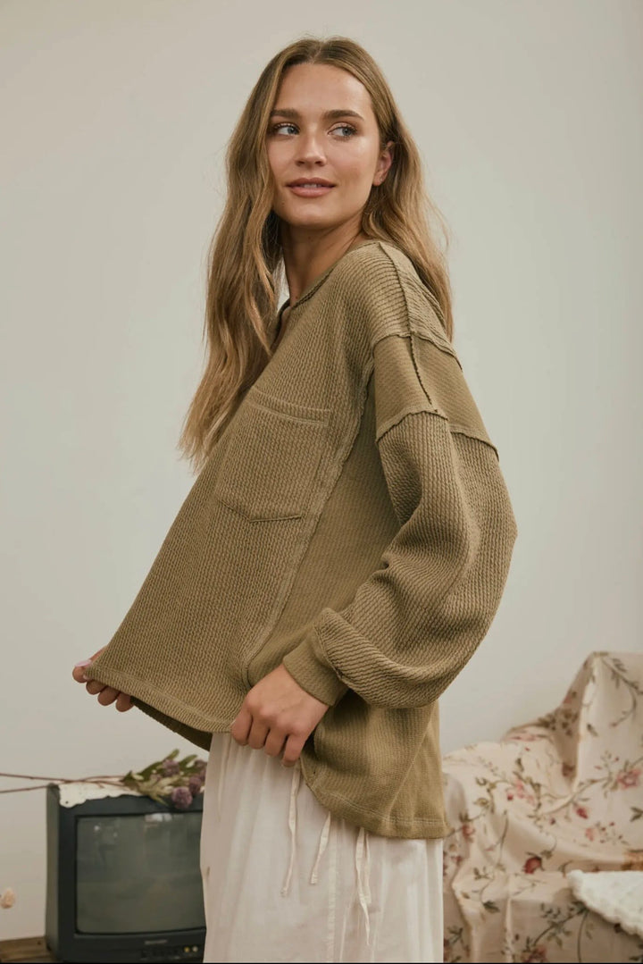 Raw Edge Top