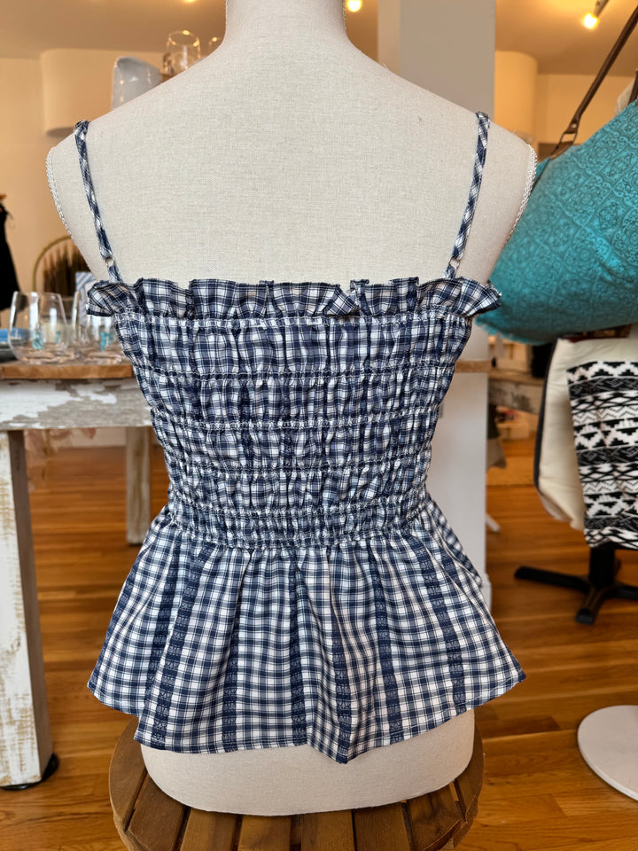 Gingham Tank