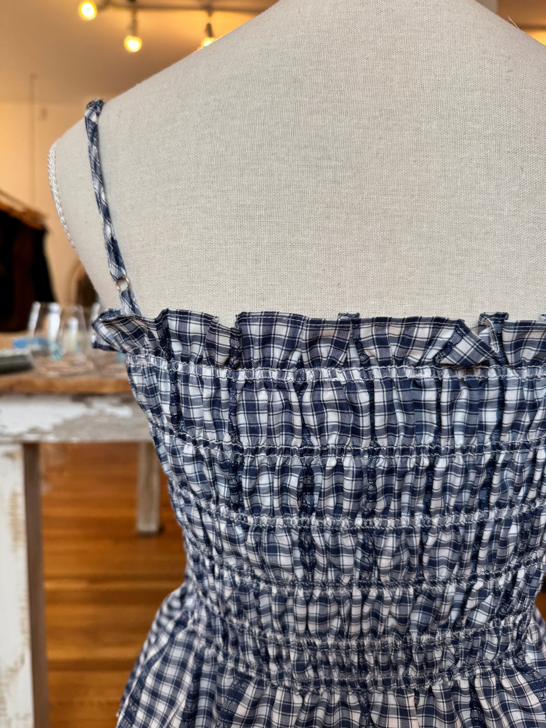 Gingham Tank