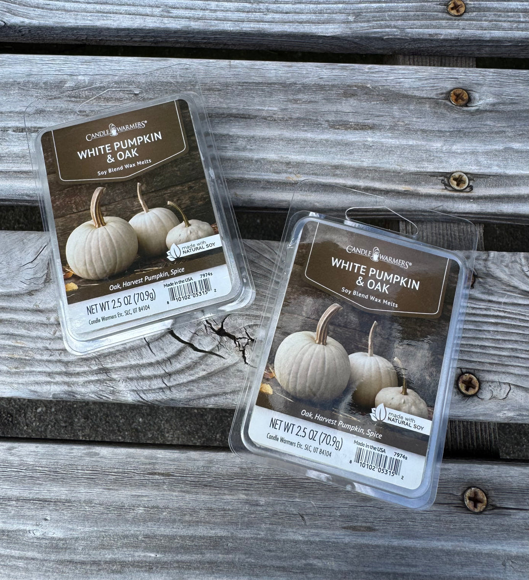 White Pumpkin & Oak Wax Melts