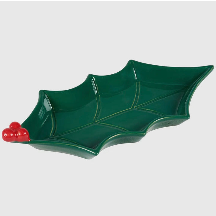 Holly Leaf Tray