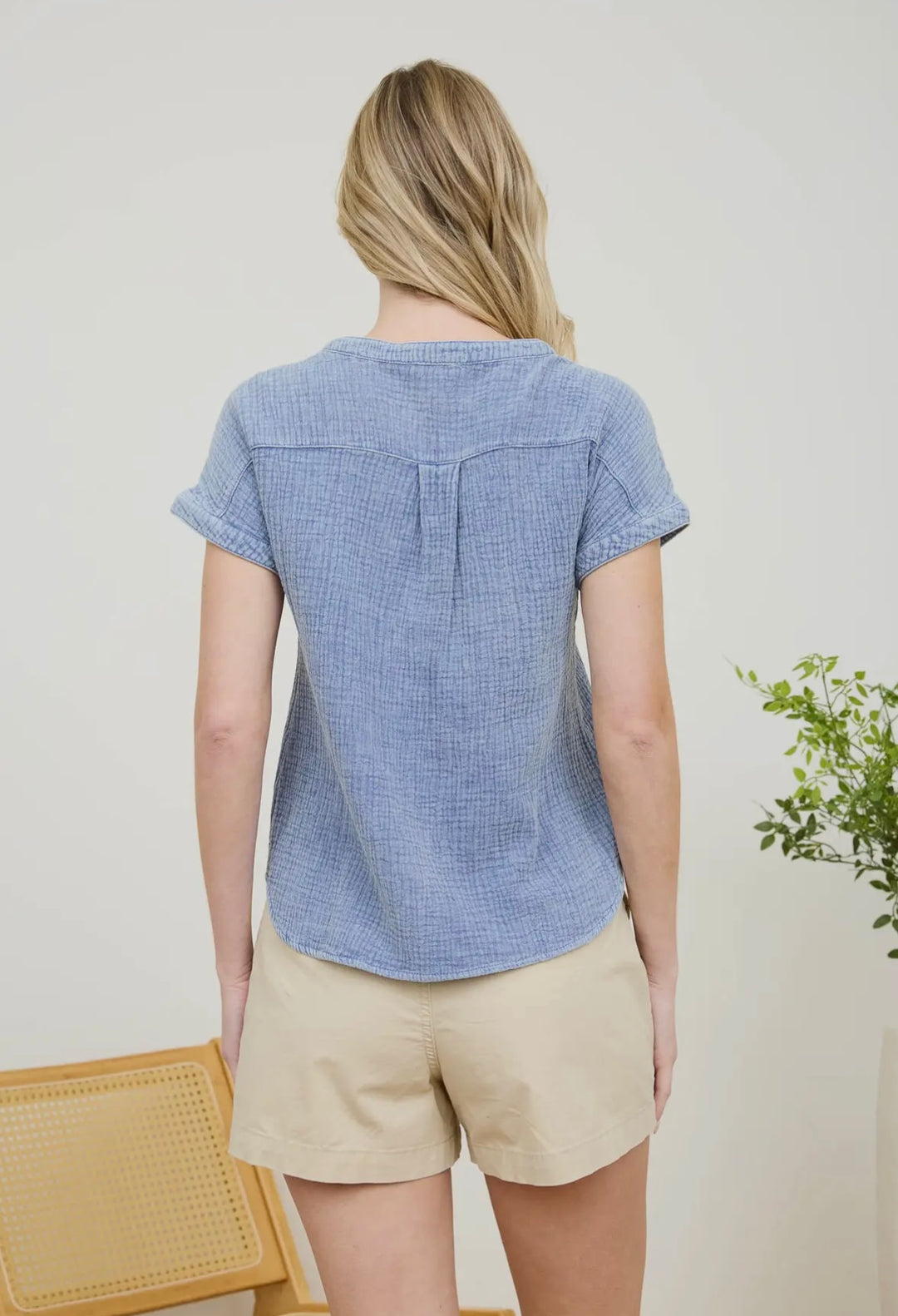 Chambray Blouse