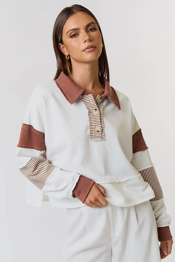 Color Block Sweatshirt
