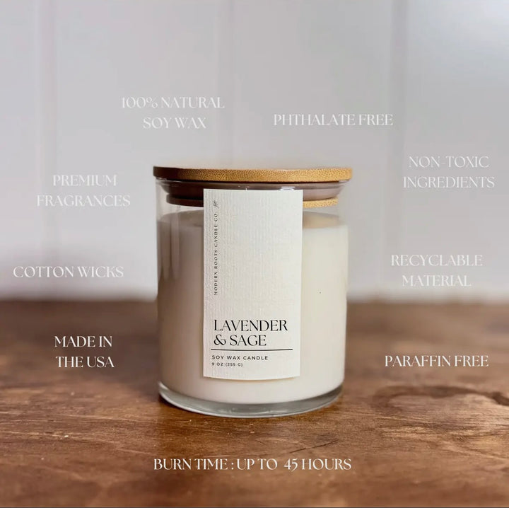 Lavender & Sage Candle