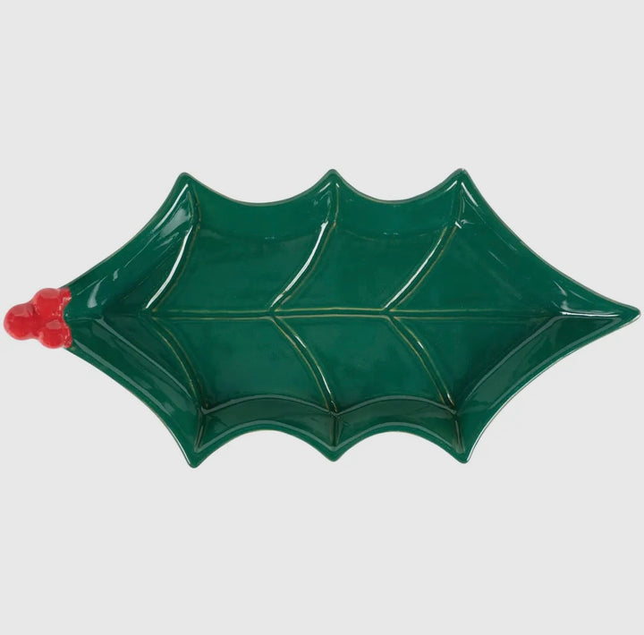 Holly Leaf Tray