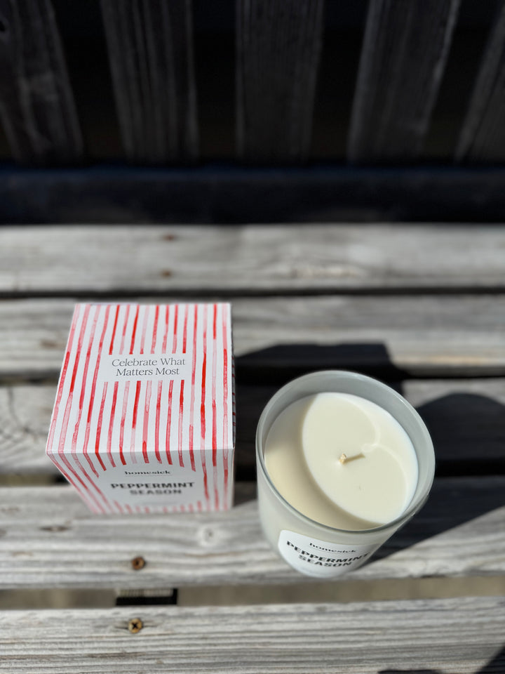 Peppermint Season Candle