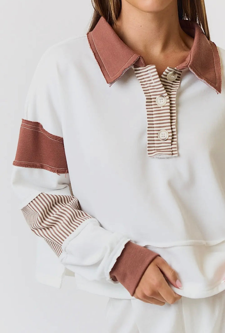 Color Block Sweatshirt