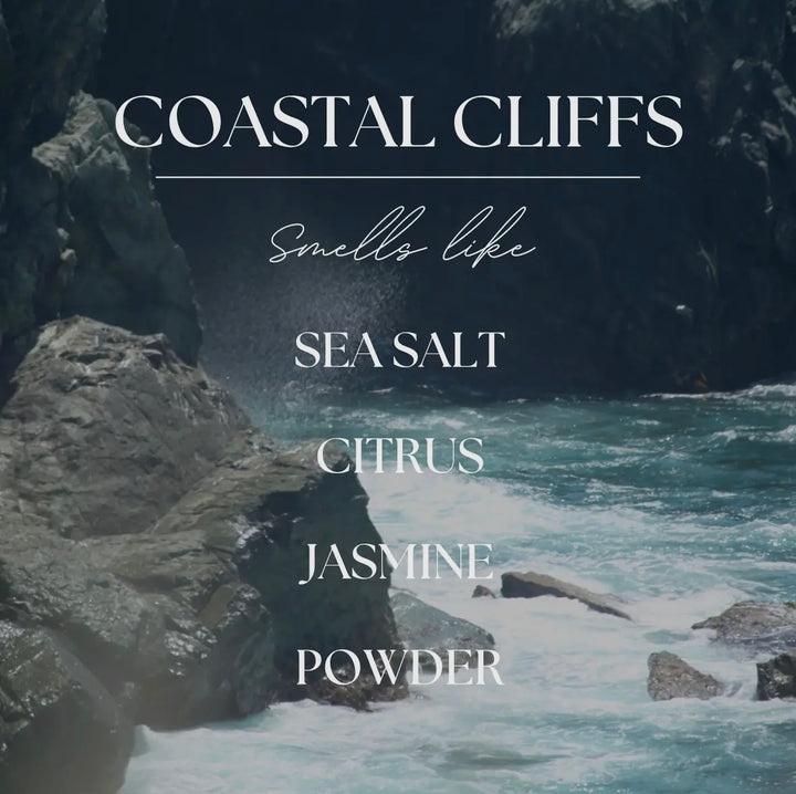 Coastal Cliffs Candle