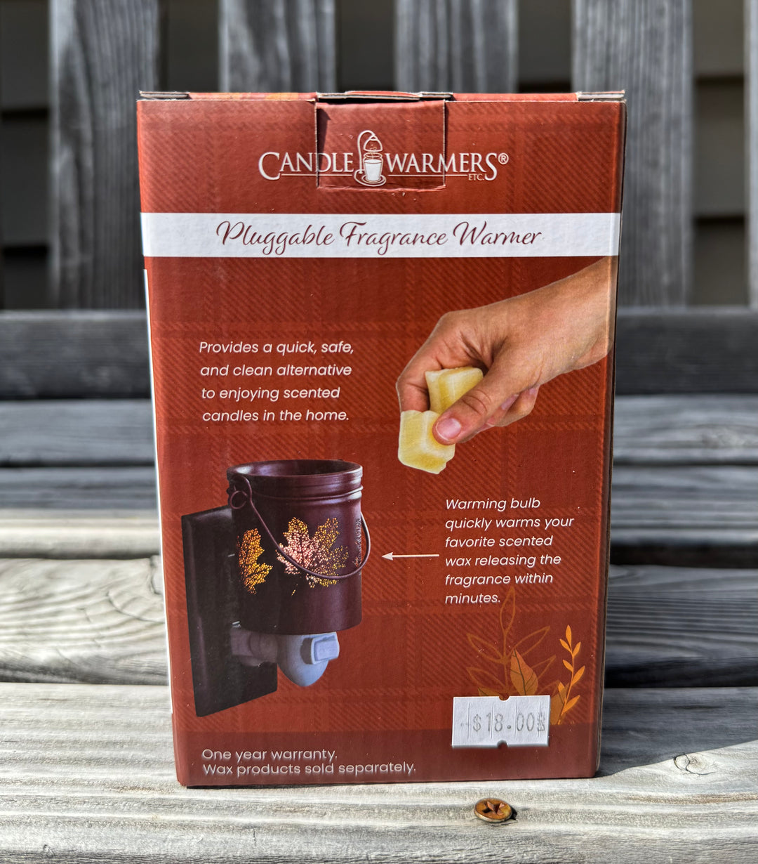 Falling Leaves Wax Warmer