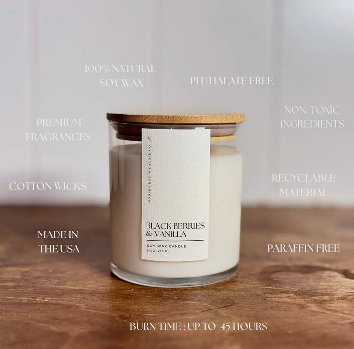 Blackberries & Vanilla Candle