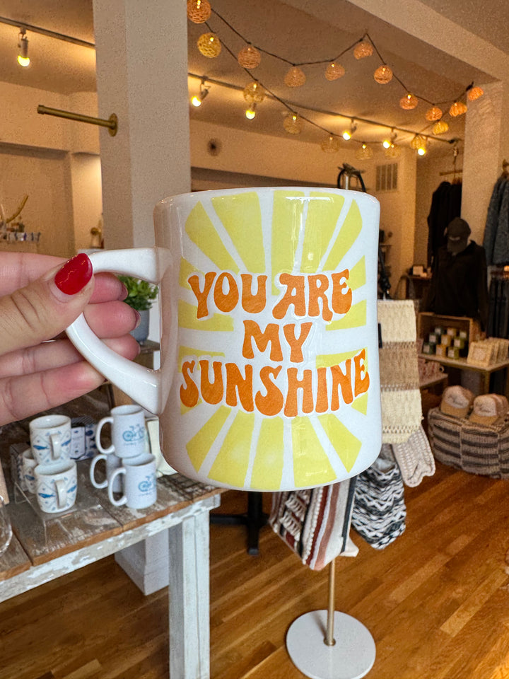 Groovy sunshine mug